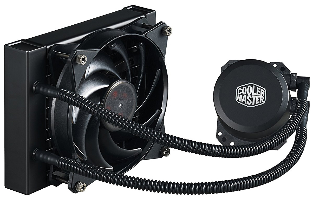Система водяного охлаждения Cooler Master MasterLiquid Lite 120 черный MLW-D12M-A20PW