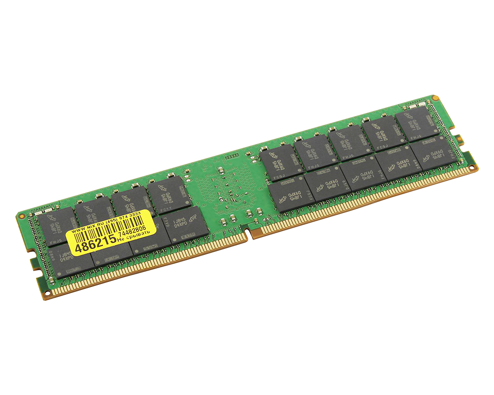 Память DDR4 Crucial MTA36ASF8G72PZ-3G2F1 64Gb DIMM ECC Reg PC4-25600 CL22 3200MHz