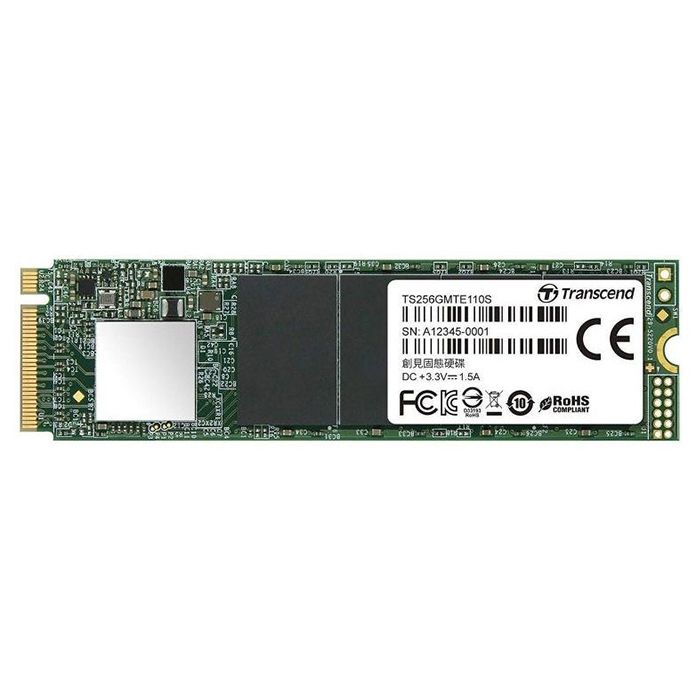 Внутренний SSD-накопитель Transcend MTE110S 128Gb, M.2 2280, PCI-E. 3D TLC, TS128GMTE110S