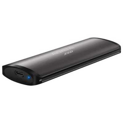 Твердотельный накопитель ADATA External SSD SE760, 512GB Black