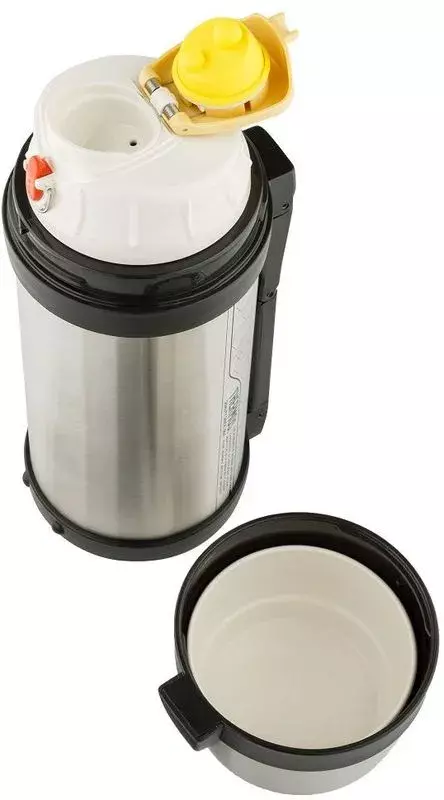 Термос Thermos FDH Stainless Steel Vacuum Flask 1.65л. стальной/черный (923646)