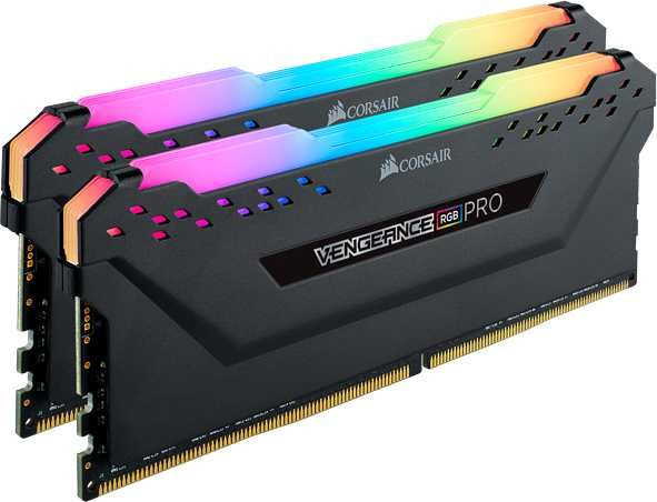 Оперативная память 16Gb DDR4 3200MHz Corsair Vengeance RGB Pro SL (CMH16GX4M2E3200C16) (2x8Gb KIT)