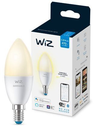 Лампа светодиодная WiZ Wi-Fi BLE 40W C37E14927DIM1PF/6