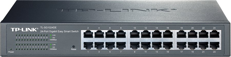 Коммутатор 24-Port Gigabit Easy Smart Switch, 24 10/100/1000Mbps RJ45 ports