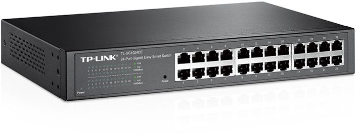 Коммутатор 24-Port Gigabit Easy Smart Switch, 24 10/100/1000Mbps RJ45 ports