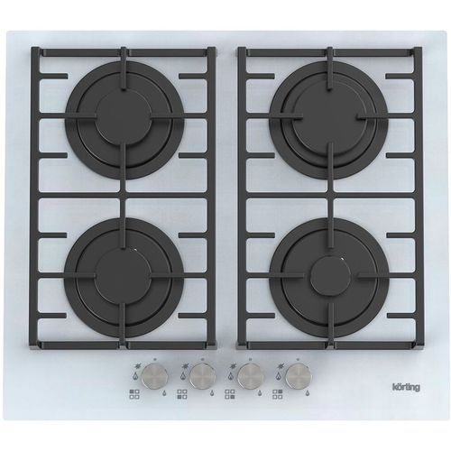 Варочная панель газовая Korting HGG 6805 CW белый