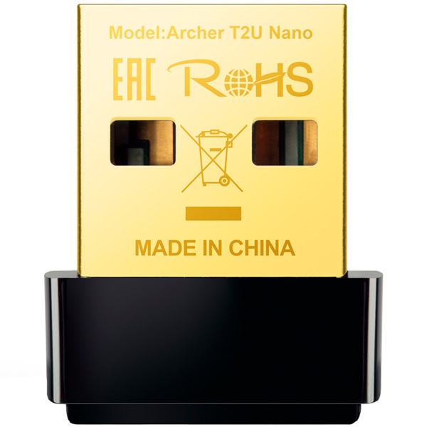Wi-Fi Адаптер TP-LINK Archer T2U Nano, белый