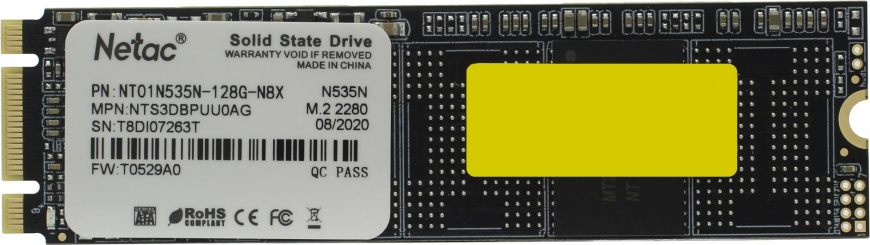 SSD M.2 Netac 128Gb N535N Series <NT01N535N-128G-N8X> Retail