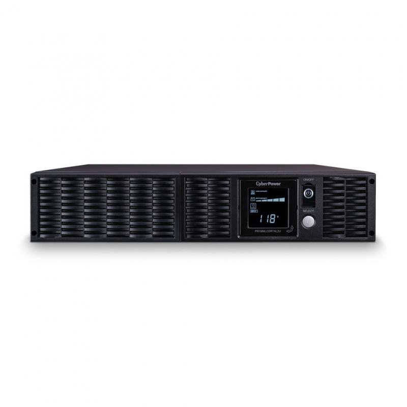 ИБП CyberPower PR1000ELCDRTXL2U, Rackmount, Line-Interactive, 1000VA/750W