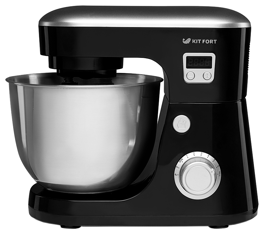 Миксер планетарный Kitfort КТ-1308-3 600Вт черный
