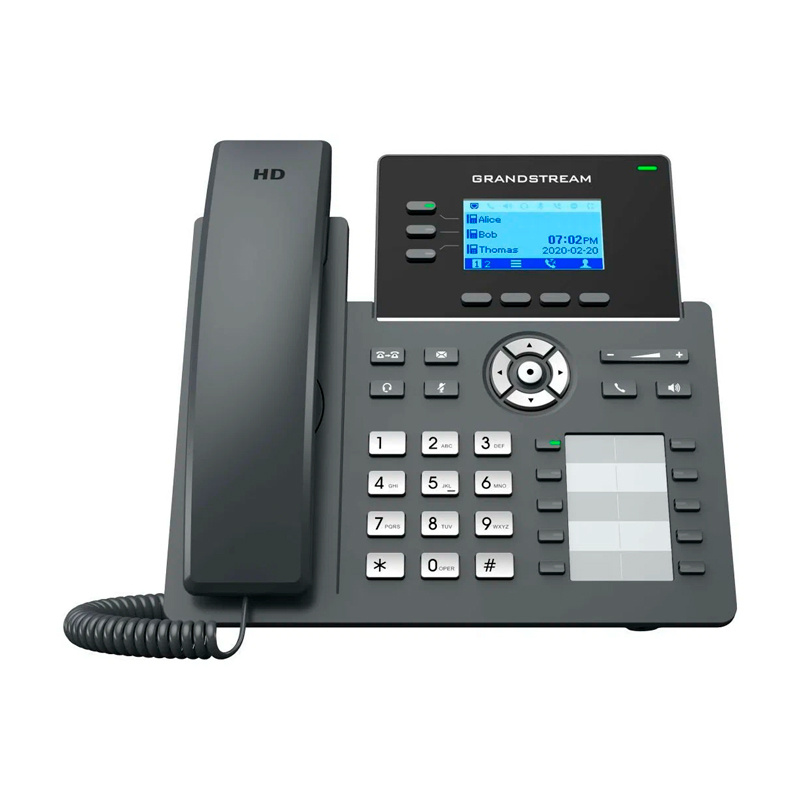 Телефон IP Grandstream GRP-2604P черный