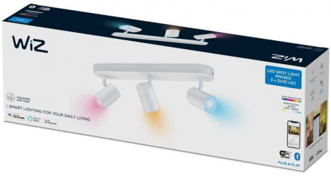 Светильник WiZ IMAGEO Spots 3x5W W 22-65K RGB
