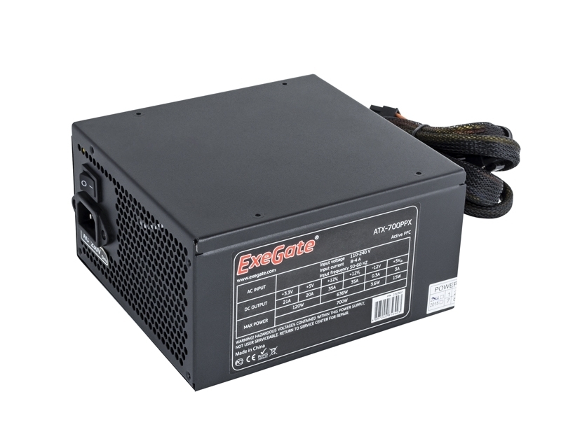 Блок питания ExeGate ATX-700PPX 700W