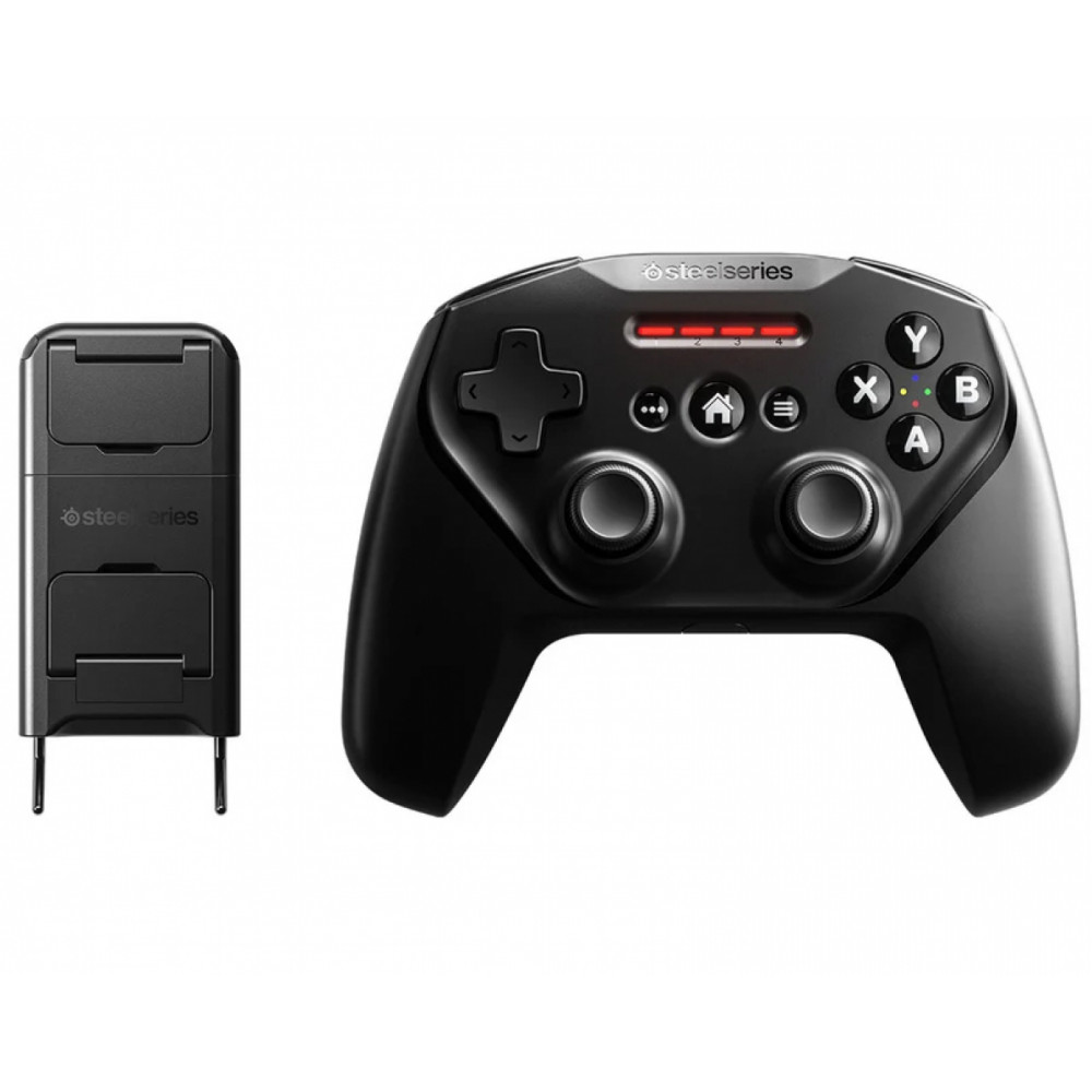 Геймпад Steelseries Nimbus+ Apple Arcade черный Bluetooth Беспроводной виброотдача обратная связь