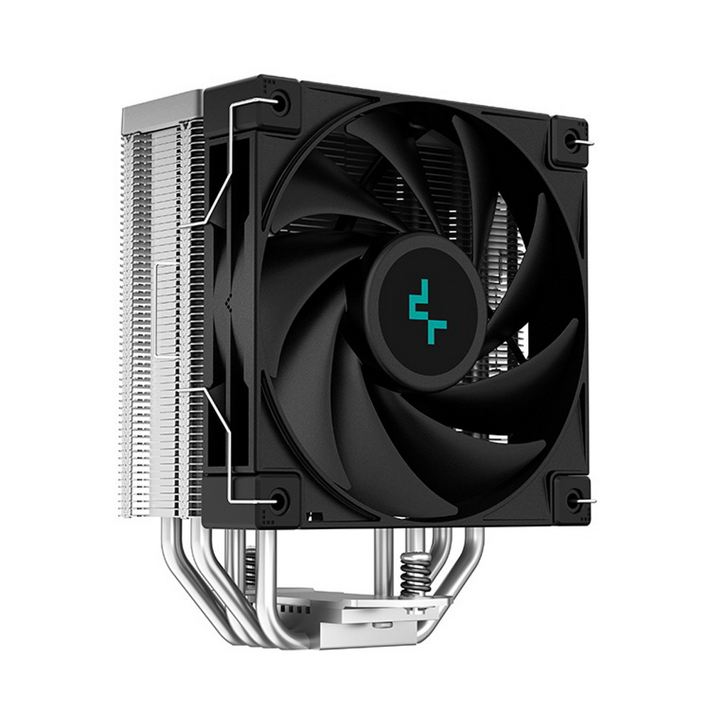 Кулер DEEPCOOL AK400 LGA1700/1200/115X/AM4 (18шт/кор, TDP 260W, PWM, Fan 120mm, 4 тепл. трубки, черный) RET
