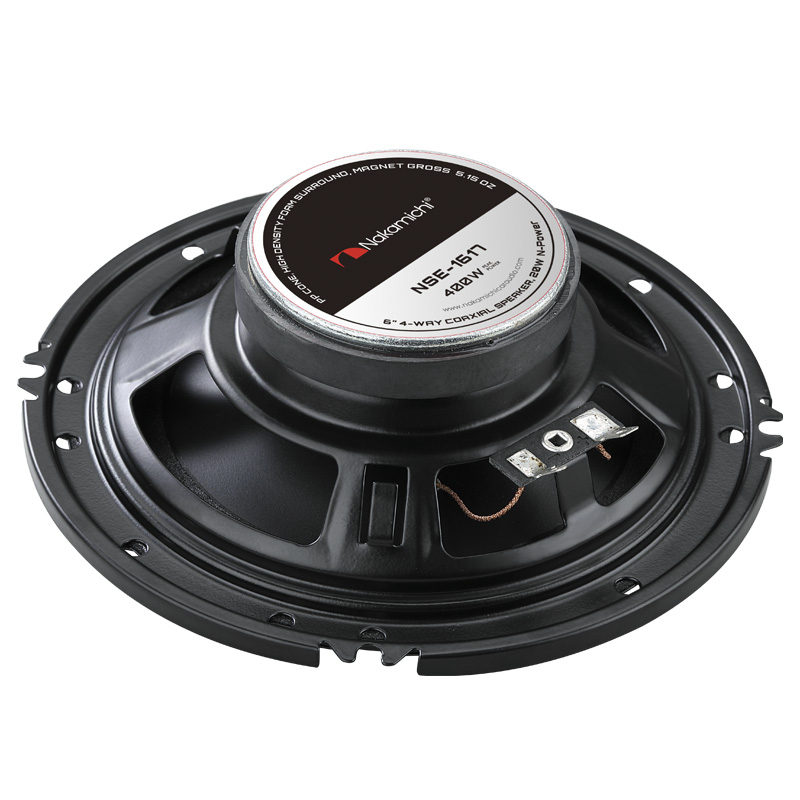 Колонки автомобильные Nakamichi NSE-1617 400Вт 86дБ 4Ом 14.24см (6дюйм) (ком.:2кол.)