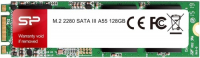 SSD M.2 Silicon Power 128GB A55 <SP128GBSS3A55M28>