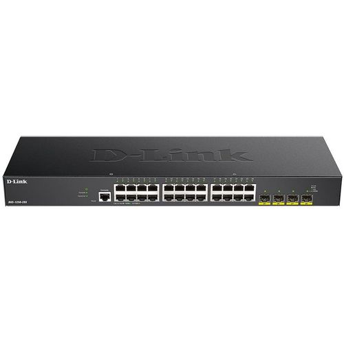DGS-1250-28X/A1A L2 Smart Switch with 24 10/100/1000Base-T ports