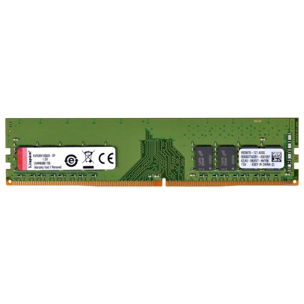 Оперативная память Kingston 8GB 2666MHz DDR4 Non-ECC CL19 DIMM 1Rx8