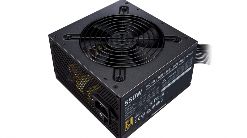 Блок питания 550W Cooler Master MWE Bronze V2 (MPE-5501-ACAAB-EU)
