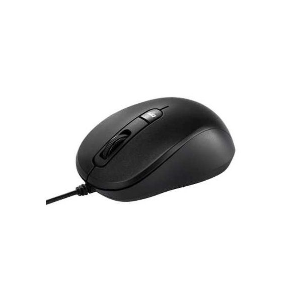 ASUS MU101C мышь черная (3200 dpi, USB, 3 кнопки, Optical, 90XB05RN-BMU000)