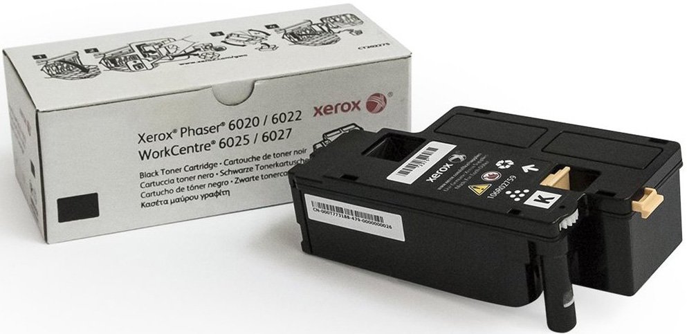 Картридж лазерный Xerox 106R02763 черный (2000стр.) для Xerox Phaser 6020/6022/6025/6027
