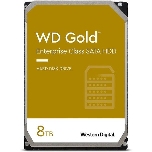 Жесткий диск WD Gold 8ТБ (WD8004FRYZ)
