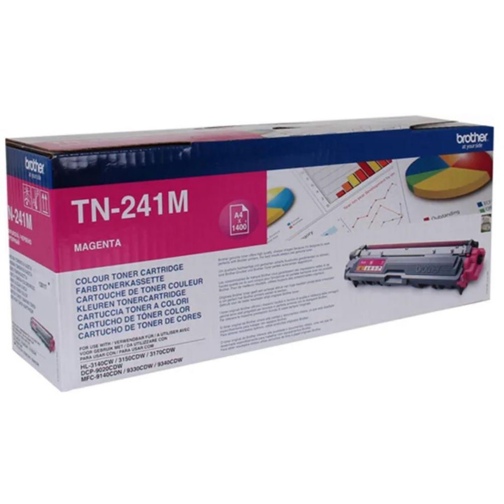 Картридж лазерный Brother TN241M пурпурный (1400стр.)