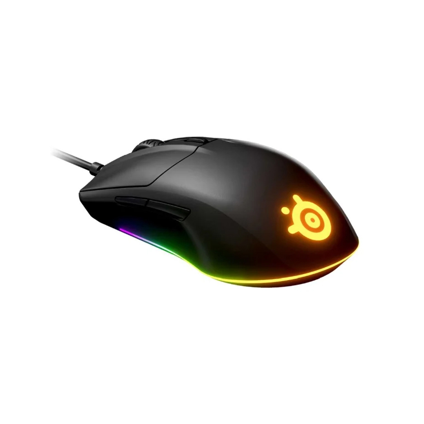 Мышь Steelseries Rival 3 черный оптическая (8500dpi) USB (6but)