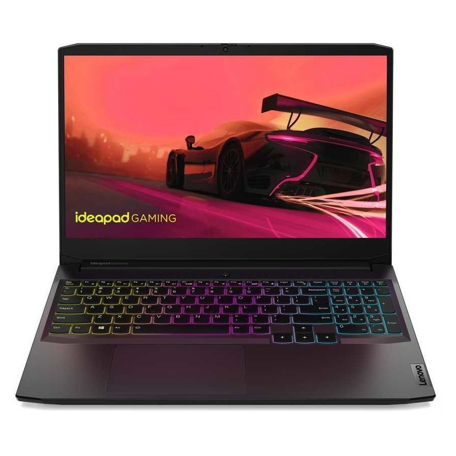 Ноутбук LENOVO IdeaPad 15IHU6 82K10025RK i7-11370H 15.6" 8Гб SSD 512Гб RTX 3050 4Гб DOS черный
