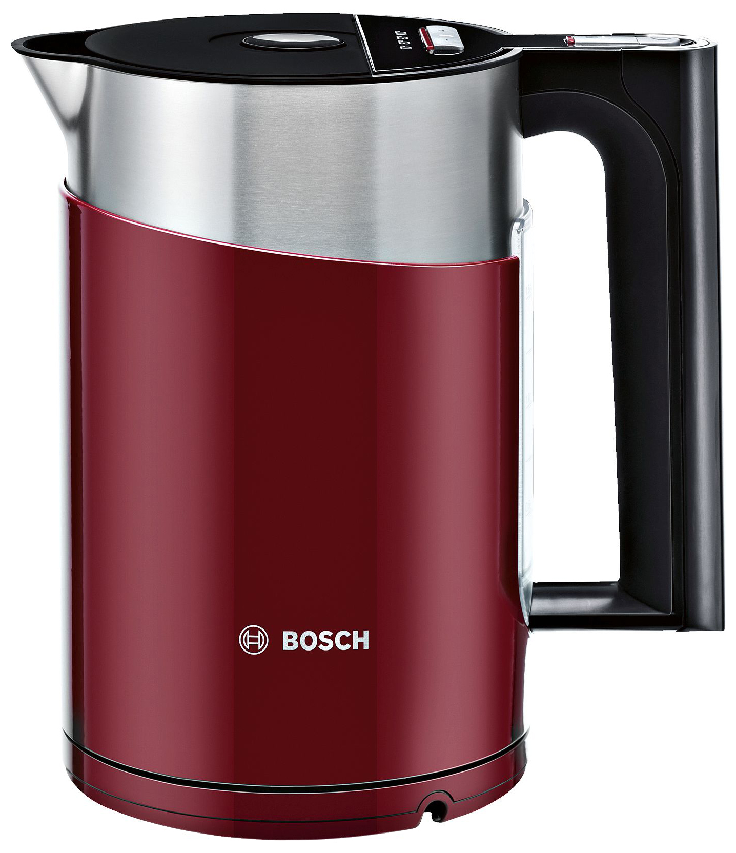 Чайник электрический Bosch TWK861P4RU 1.5л. 2400Вт красный (корпус: пластик)