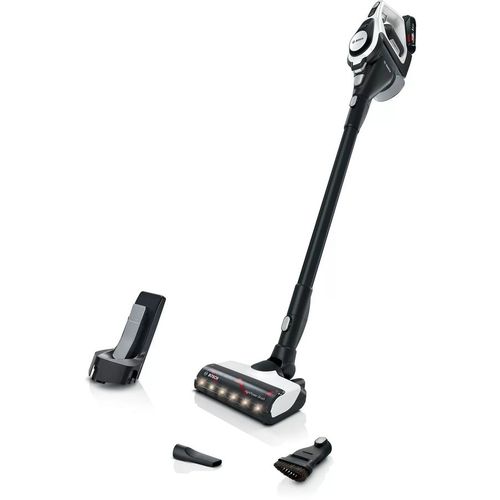 Пылесос вертикальный Bosch Unlimited Serie 8 Gen2 BBS8213W [Li-Ion, до 45 мин, сухая, пылесборник - 0.4 л, рег. мощности, HEPA]