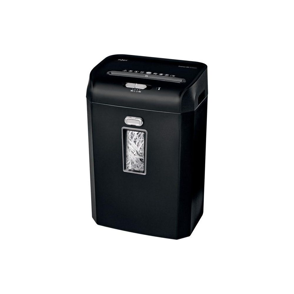 Шредер Rexel Promax QS 8/23 S EU черный (секр.Р-2) ленты 8лист. 23лтр. скрепки скобы пл.карты
