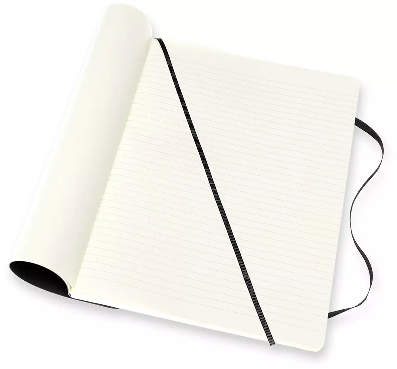 Блокнот Moleskine CLASSIC SOFT DOUBLE NB413SBK XLarge 190х250мм 192стр.