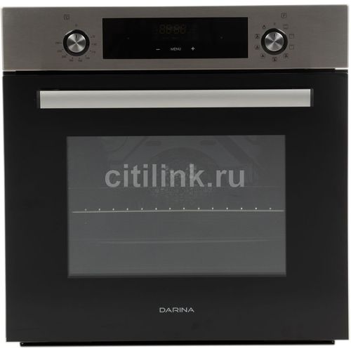 Духовой шкаф Электрический Darina 0U5 BDE112 708 X1 нержавеющая сталь/черный
