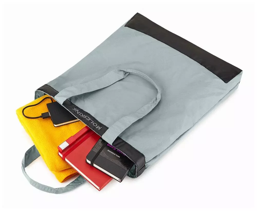 Сумка Moleskine JOURNEY PACKABLE TOTE (ET9JPTOK42) 6.5x40 0.109кг. полиамид светло-зеленый