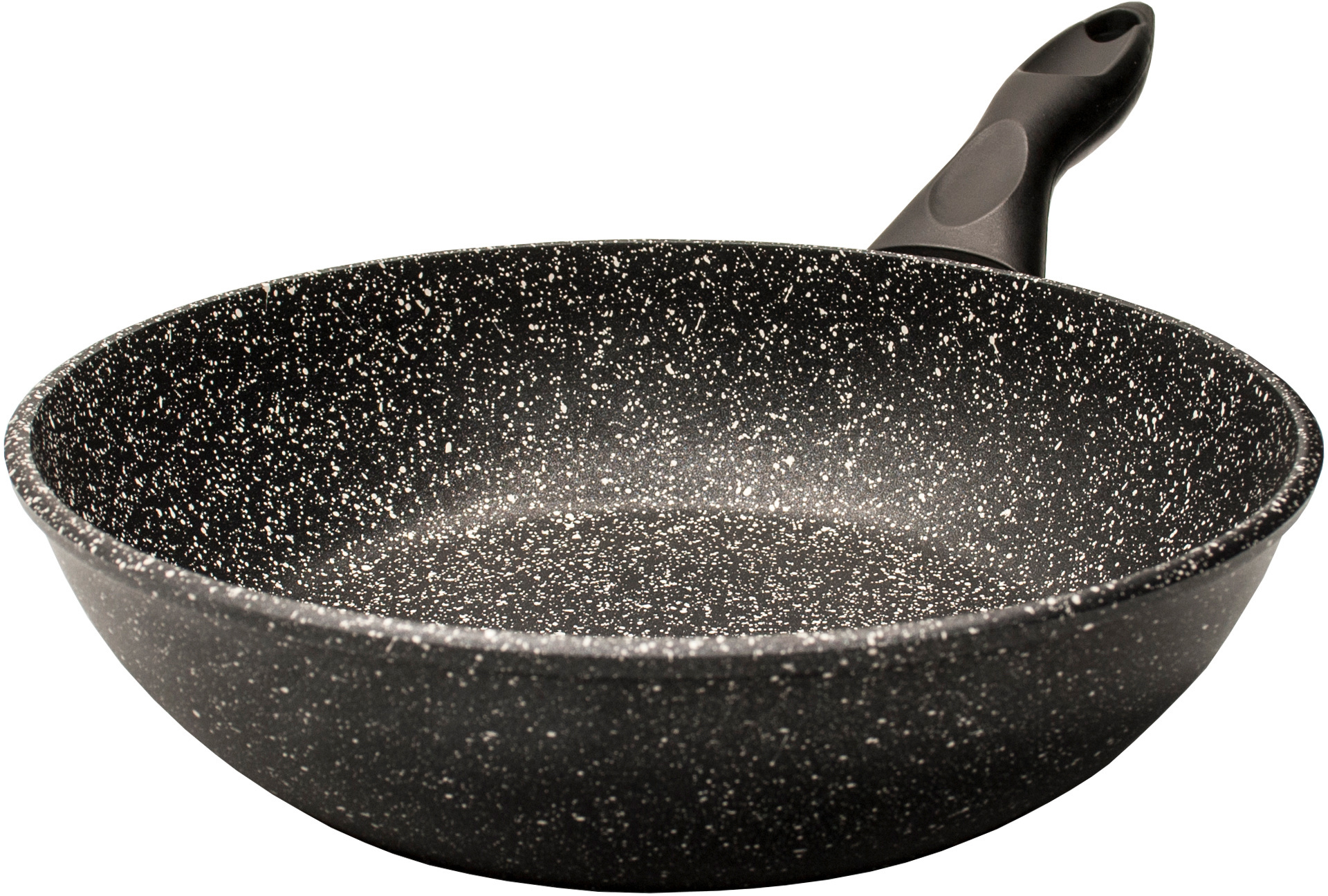 Сковорода Starwind Chef SW-CH3028 круглая 28см,ручка несъемная (без крышки), черный