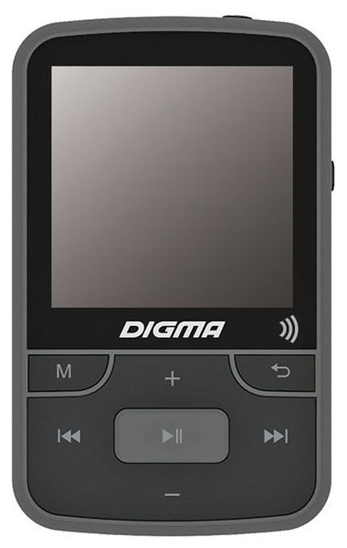 Плеер Hi-Fi Flash Digma Z4 BT 16Gb черный/1.5"/FM/microSDHC/clip