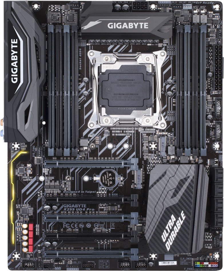 Материнская плата X299 UD4 Pro, Socket 2066, ATX