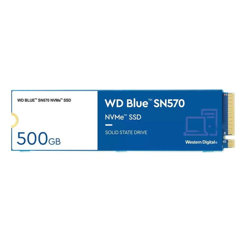 SSD жесткий диск M.2 2280 500GB BLUE WDS500G3B0C WDC