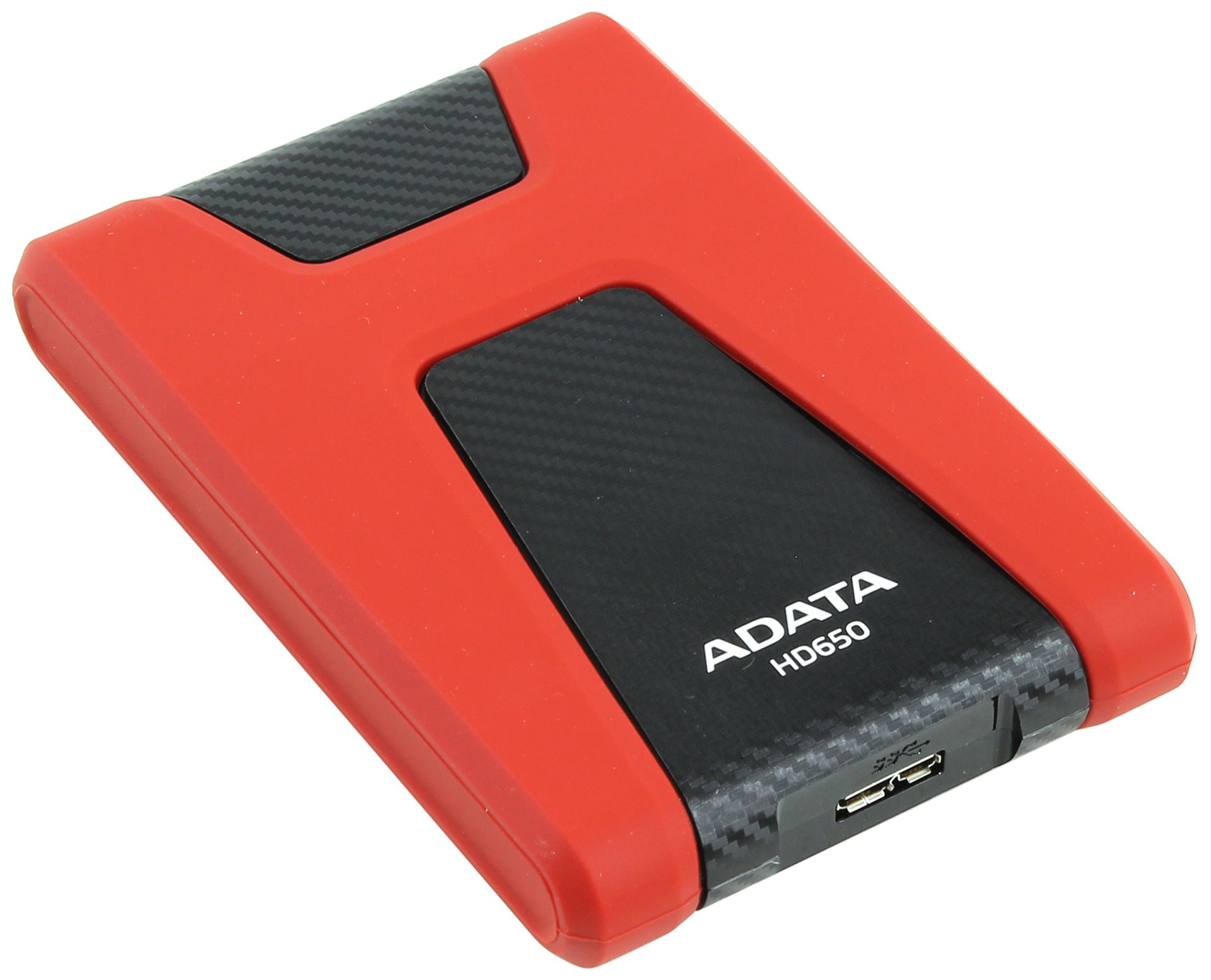 Жесткий диск внешний HDD ADATA USB3.1 1TB DashDrive HD650 Red