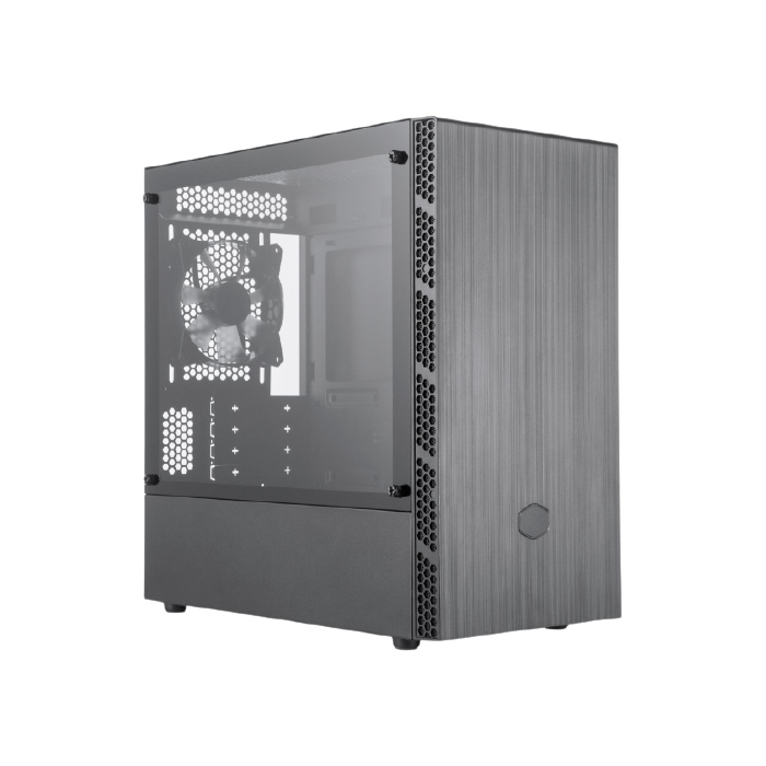 Корпус Cooler Master  MB400L, 2xUSB3.0, 1x120 Fan, w/o PSU, w/o ODD, TG, Black, mATX
