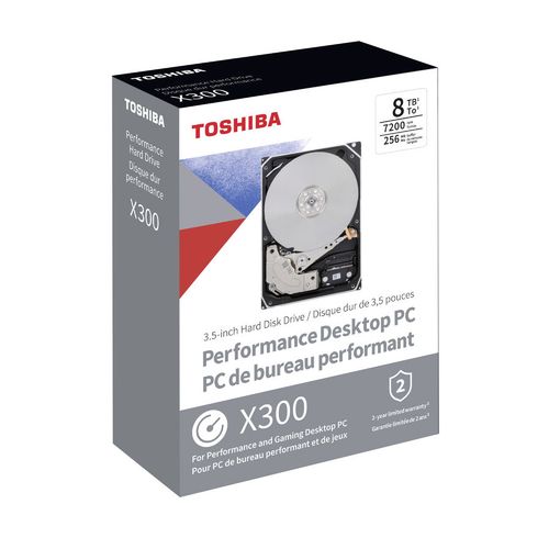 Жесткий диск Toshiba X300 8 TB HDWR180EZSTA