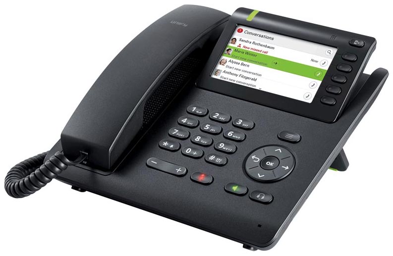 Телефон SIP Unify OpenScape CP600 черный (L30250-F600-C428)