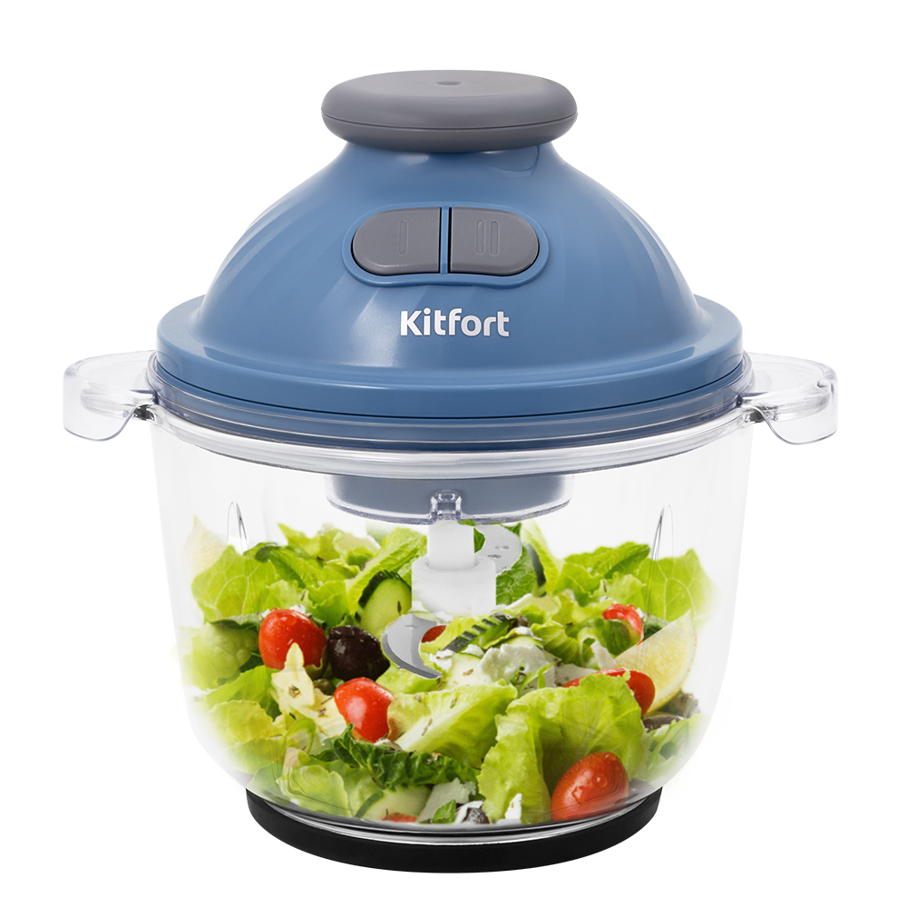 Измельчитель электрический Kitfort КТ-3013 2л. 400Вт сиреневый