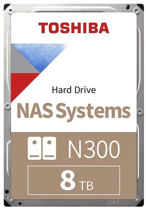 Жесткий диск SATA 8TB 7200RPM 6GB/S 256MB HDWG480UZSVA TOSHIBA