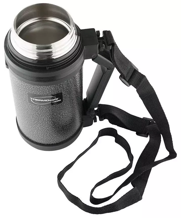 Термос Thermos ThermoCafe HAMMP-1200-HT 1.2л. стальной/черный (725370)