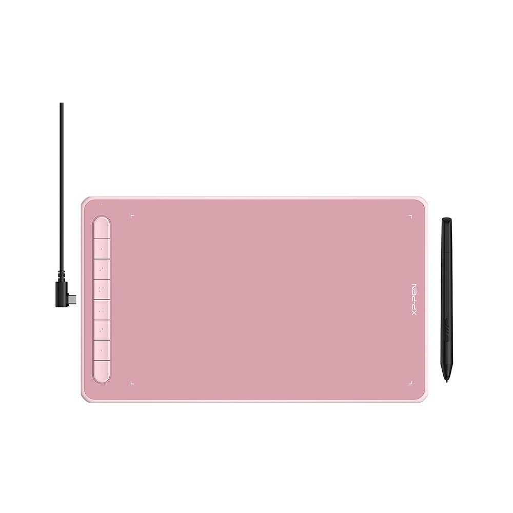 Графический планшет XPPen Deco Deco L Pink USB розовый