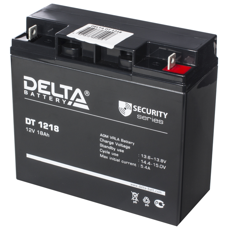Батарея для ИБП Delta DT 1218 12В 18Ач