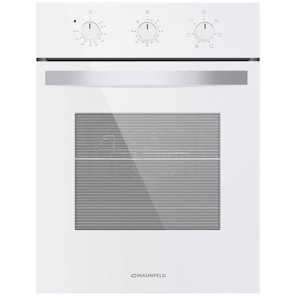 Духовой шкаф Электрический Maunfeld EOEC516W белый/серебристый